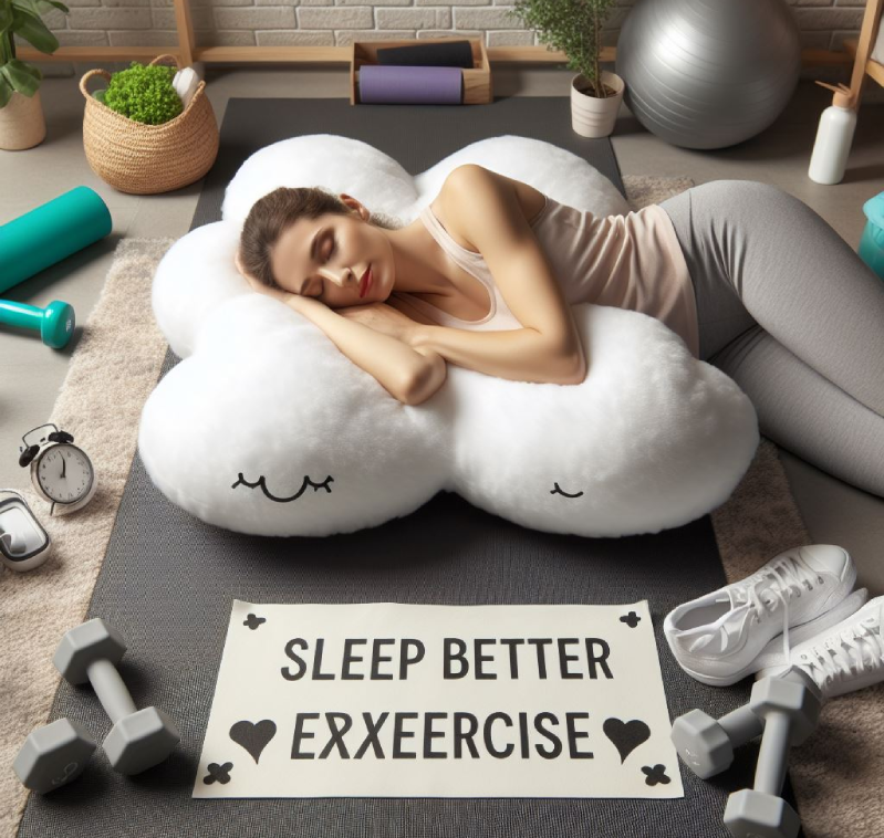بهبود خواب با ورزش