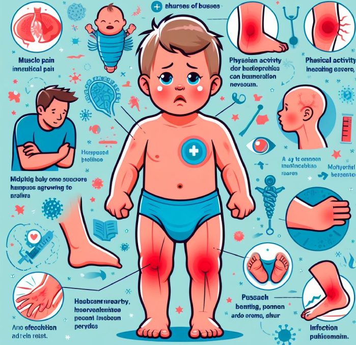 علت بدن‌ درد و کوفتگی در کودکان
