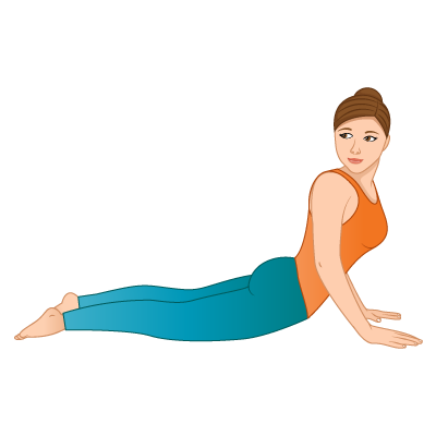 حرکت کبری (Bhujangasana)