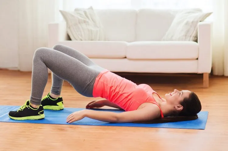 2. حرکت پل (Setu Bandhasana)